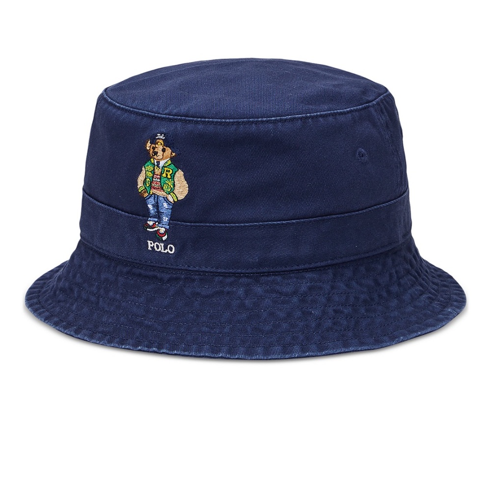 NEW! Polo Ralph Lauren Polo Bear Bucket Hat - Picture 6 of 6